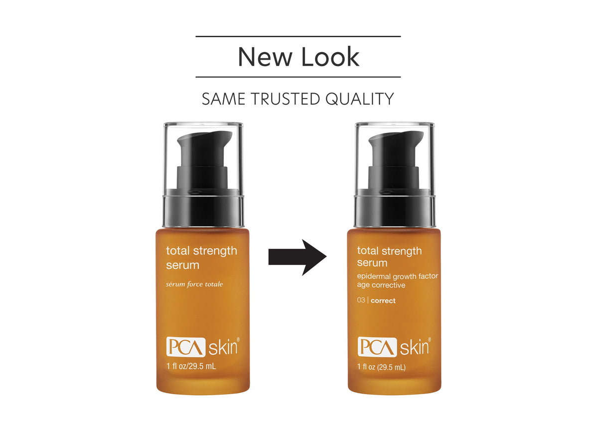 pca skin total strength serum nieuwe verpakking