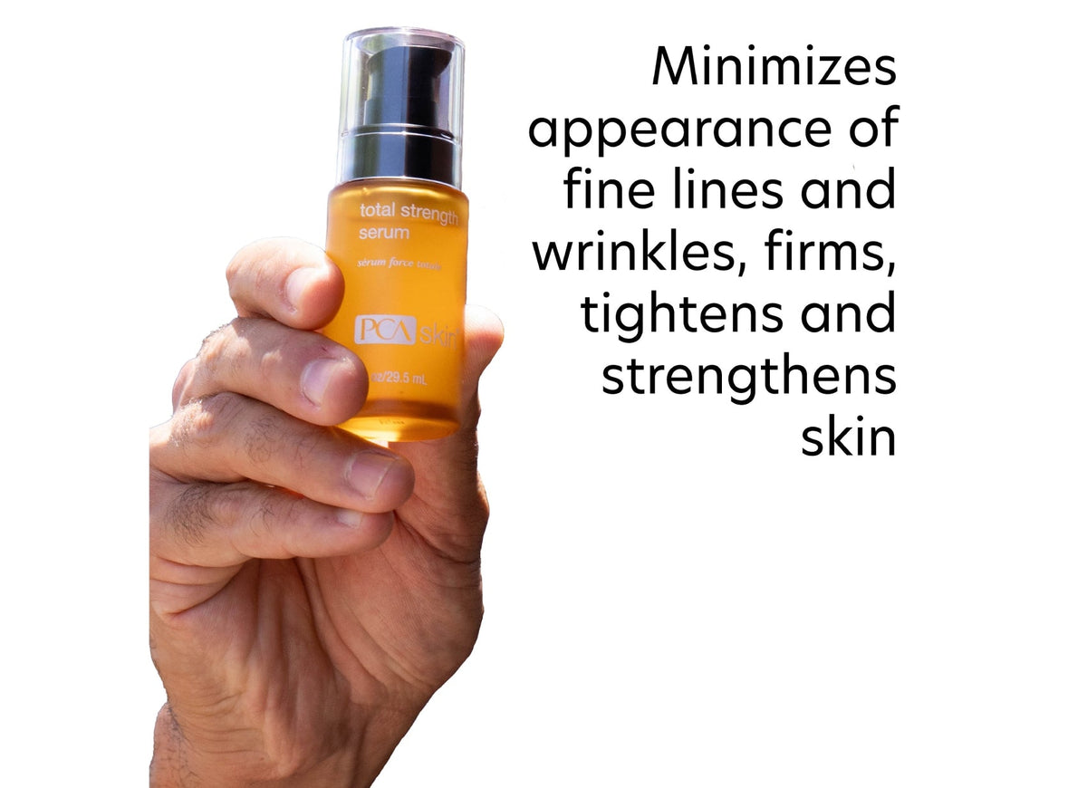 pca skin total strength serum tegen fijne lijntjes en rimpeltjes