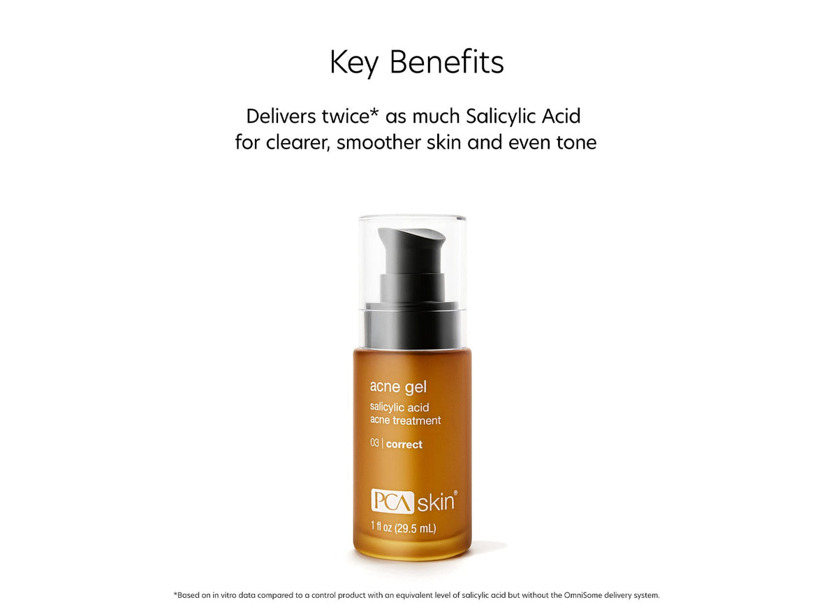 pca skin acne gel voor een egale huid zonder puistjes