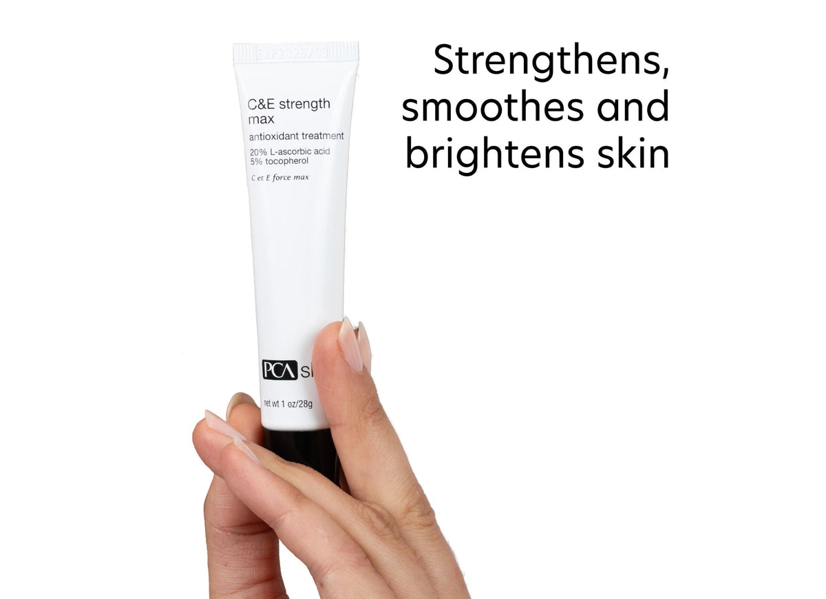 pca skin c and e strength max anti oxidanten voor een egale huid
