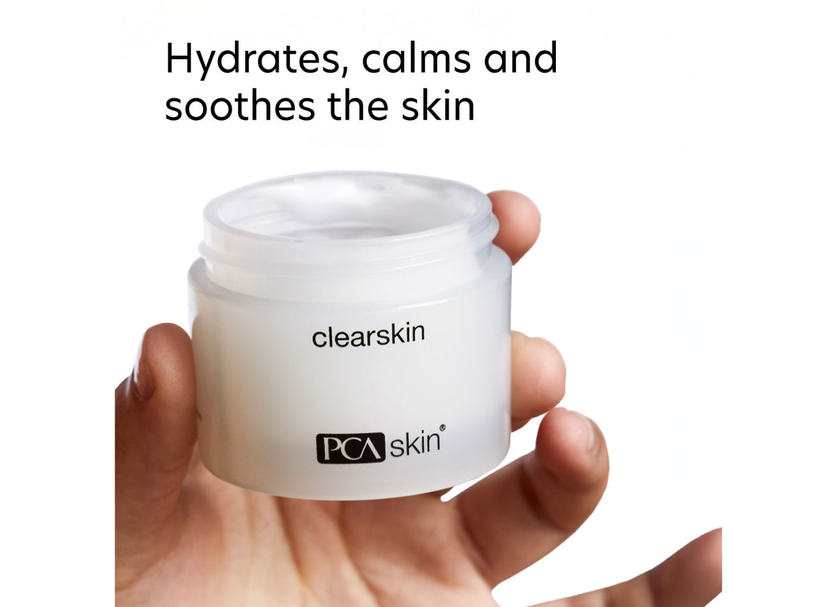 pca skin clearskin hydratatie voor een gemengde huid werking
