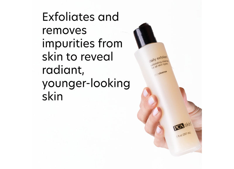 pca skin daily exfoliant for glowing skin