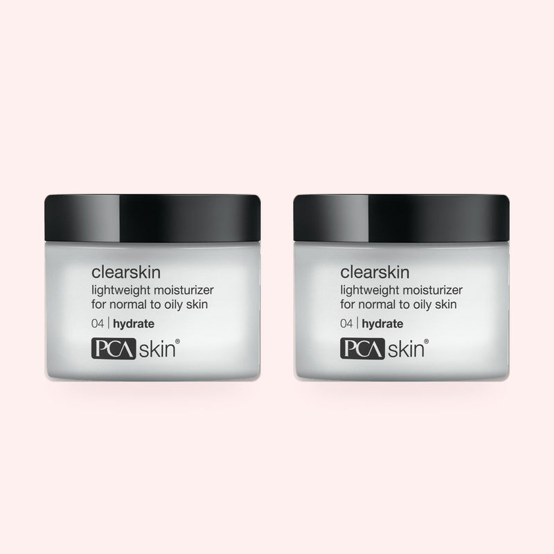 PCA skin duo Clearskin: 2x gezichtscrème voor een gemengde tot vette huid