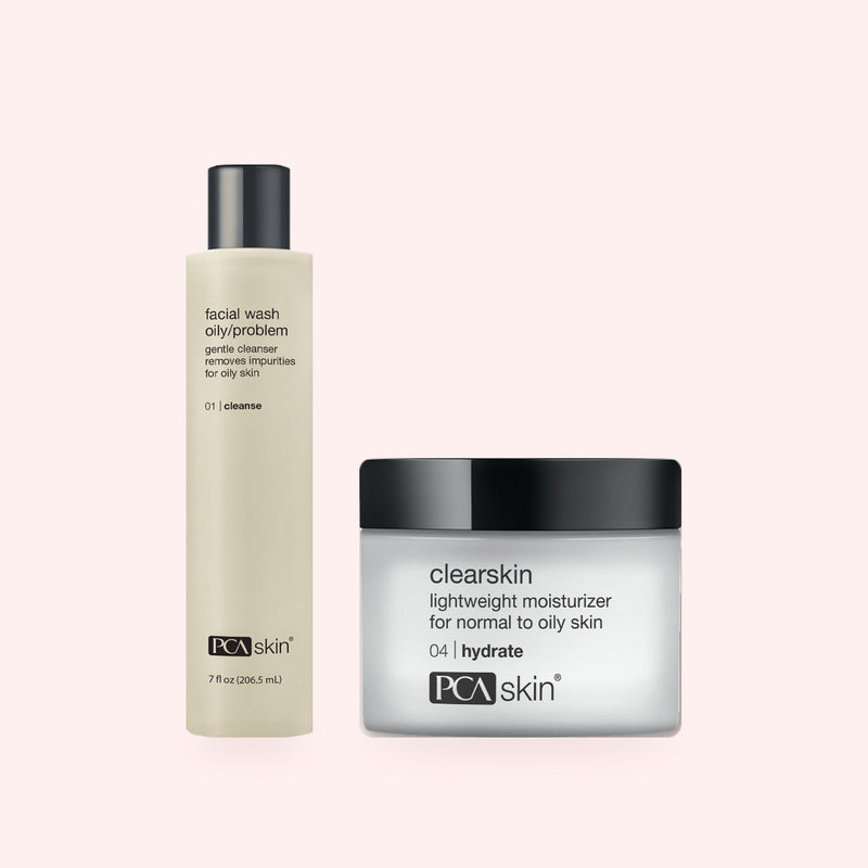 PCA skin duo zuivere huid: Facial Wash Oily/Problem en Clearskin