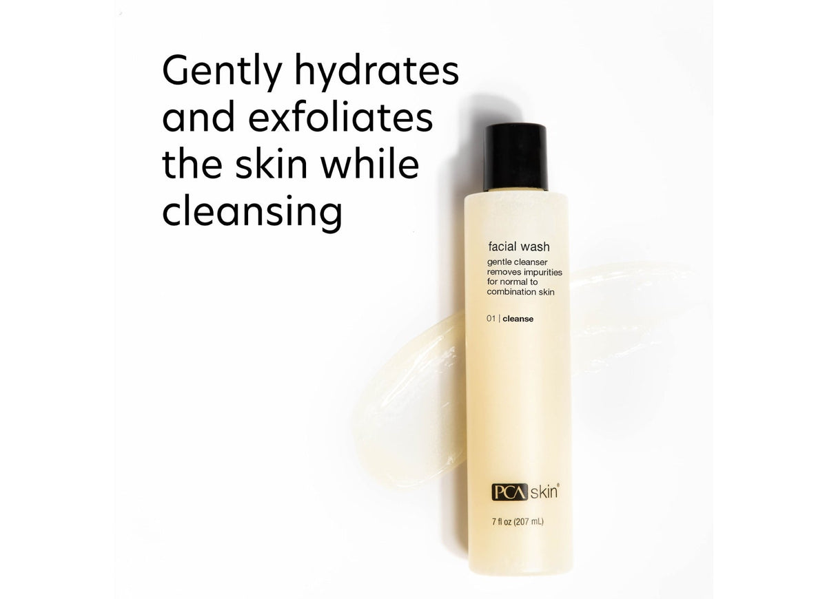 pca skin facial wash gezichtsreiniger voordelen