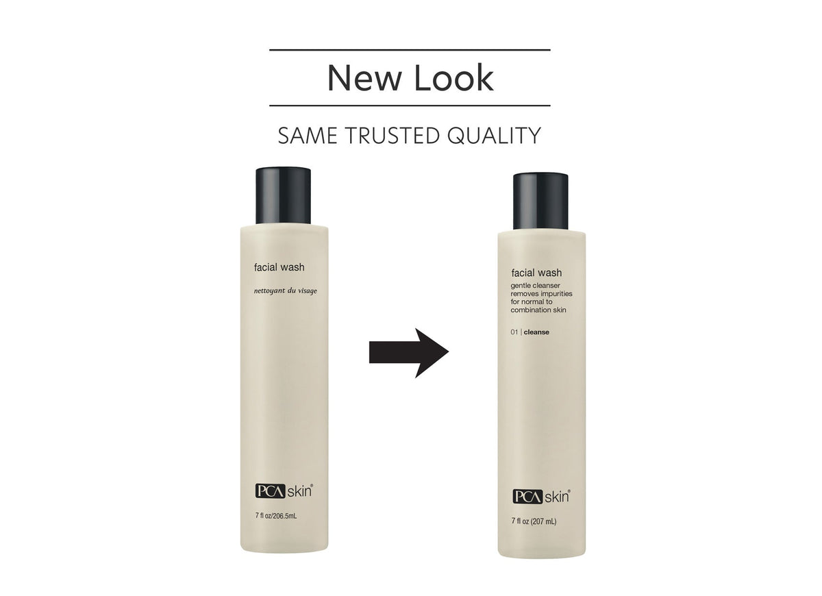 pca skin facial wash gezichtsreiniger nieuwe verpakking