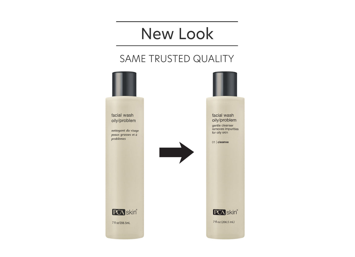 pca skin facial wash oily problem online kopen nieuwe verpakking
