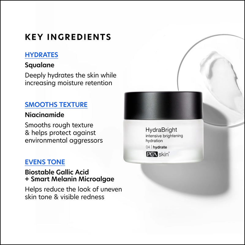 pca skin hydrabright hydration cream ingredienten