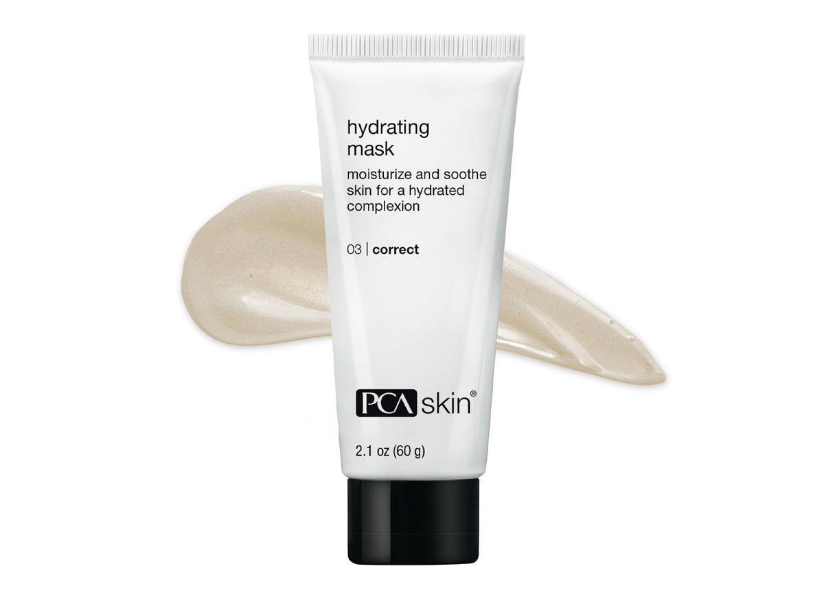 pca skin hydrating mask hydratatie textuur