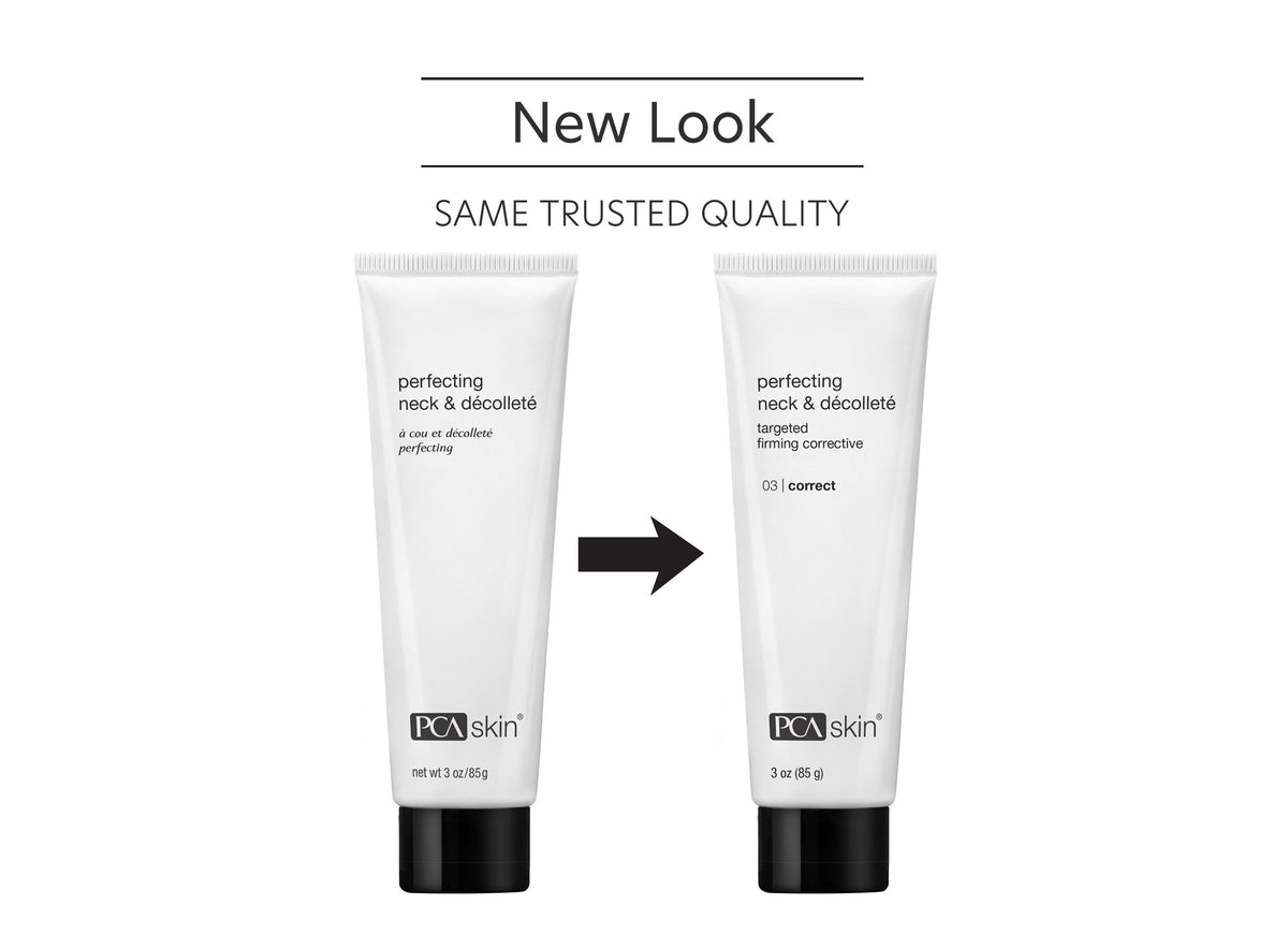 pca skin perfecting neck decollete nieuwe verpakking