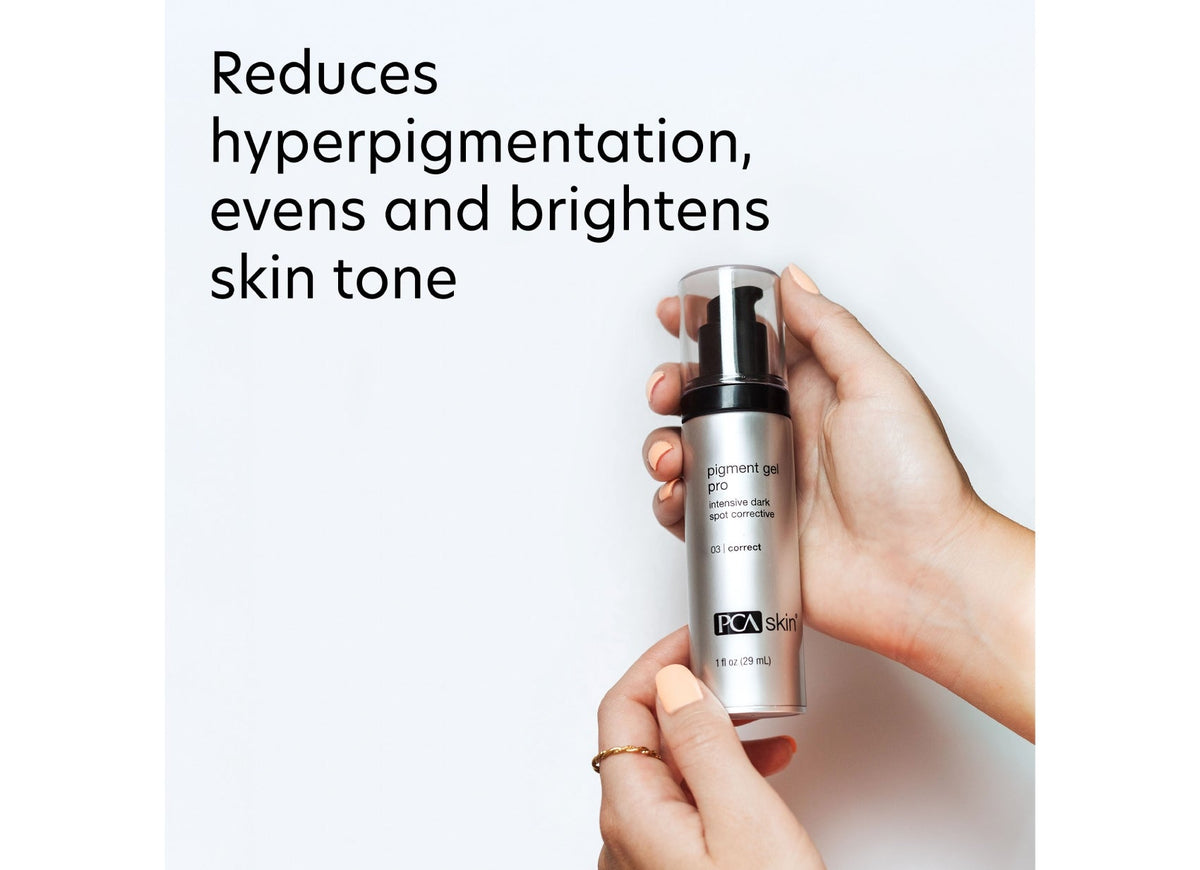 pca skin pigment gel pro tegen pigmentvlekken hyperpigmentatie werking
