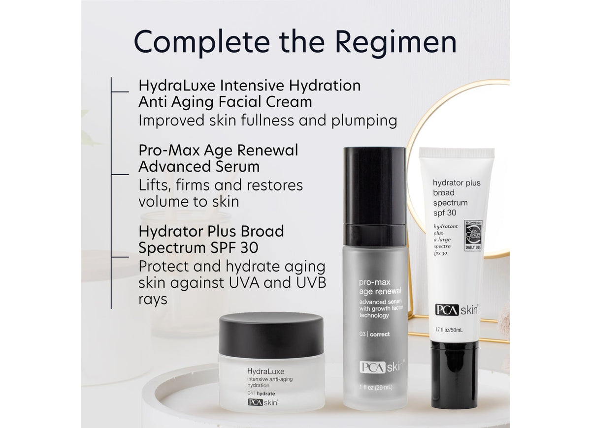 pca skin pro max age renewal serum routine