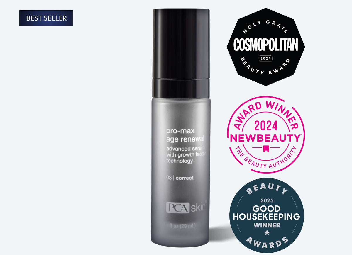 pca skin pro max age renewal serum bestseller and beauty award winner