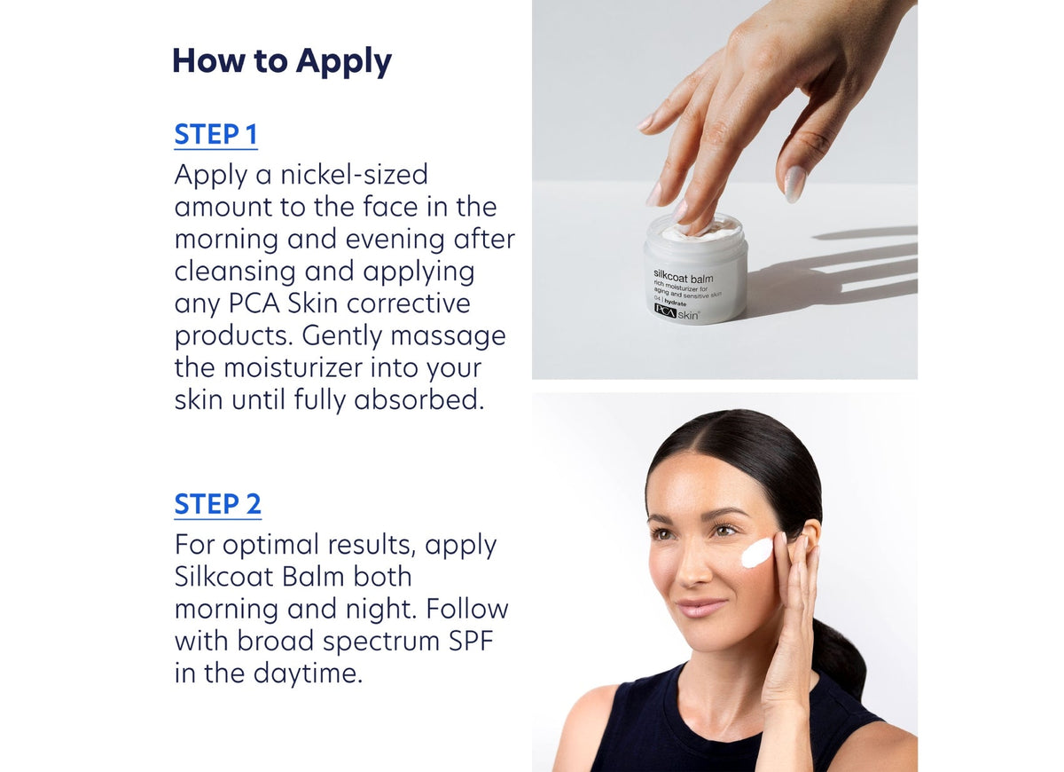 pca skin silkcoat balm how to use