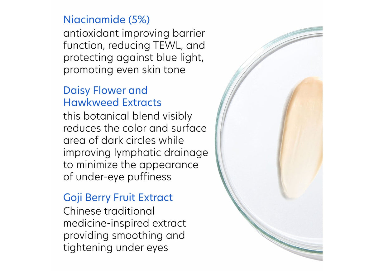pca skin vitamin b3 eye brightening cream ingredienten