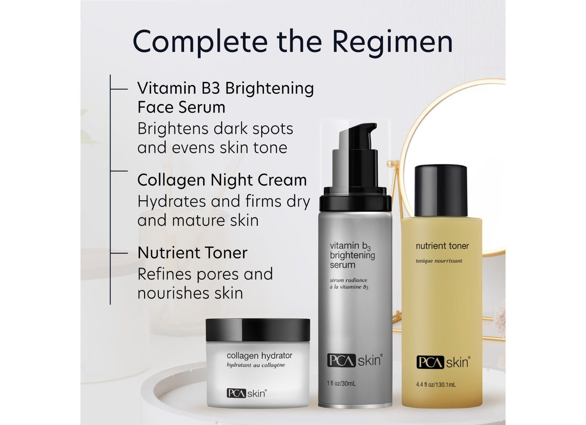 pca skin vitamin B3 serum pigmentvlekken hyperpigmentatie donkere vlekjes routine