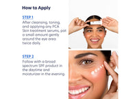 pca skin vitamin b3 eye brightening cream how to use