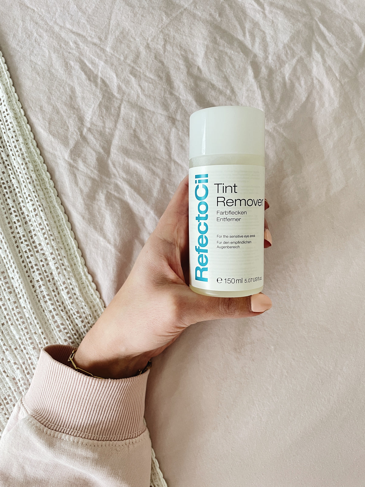 refectocil tint remover wenkbrauwverf verwijderen