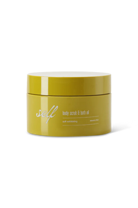 self body scrub & bath oil 200 ml