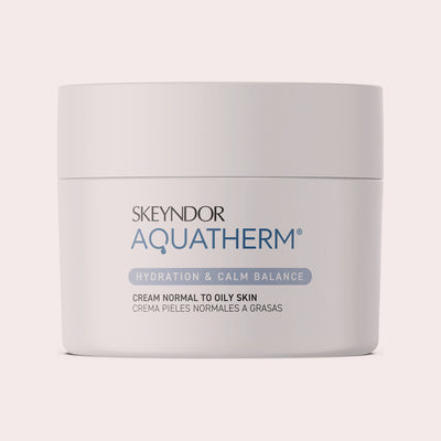 Skeyndor Aquatherm Cream Normal to Oily Skin, lichte crème voor een gevoelige vette huid