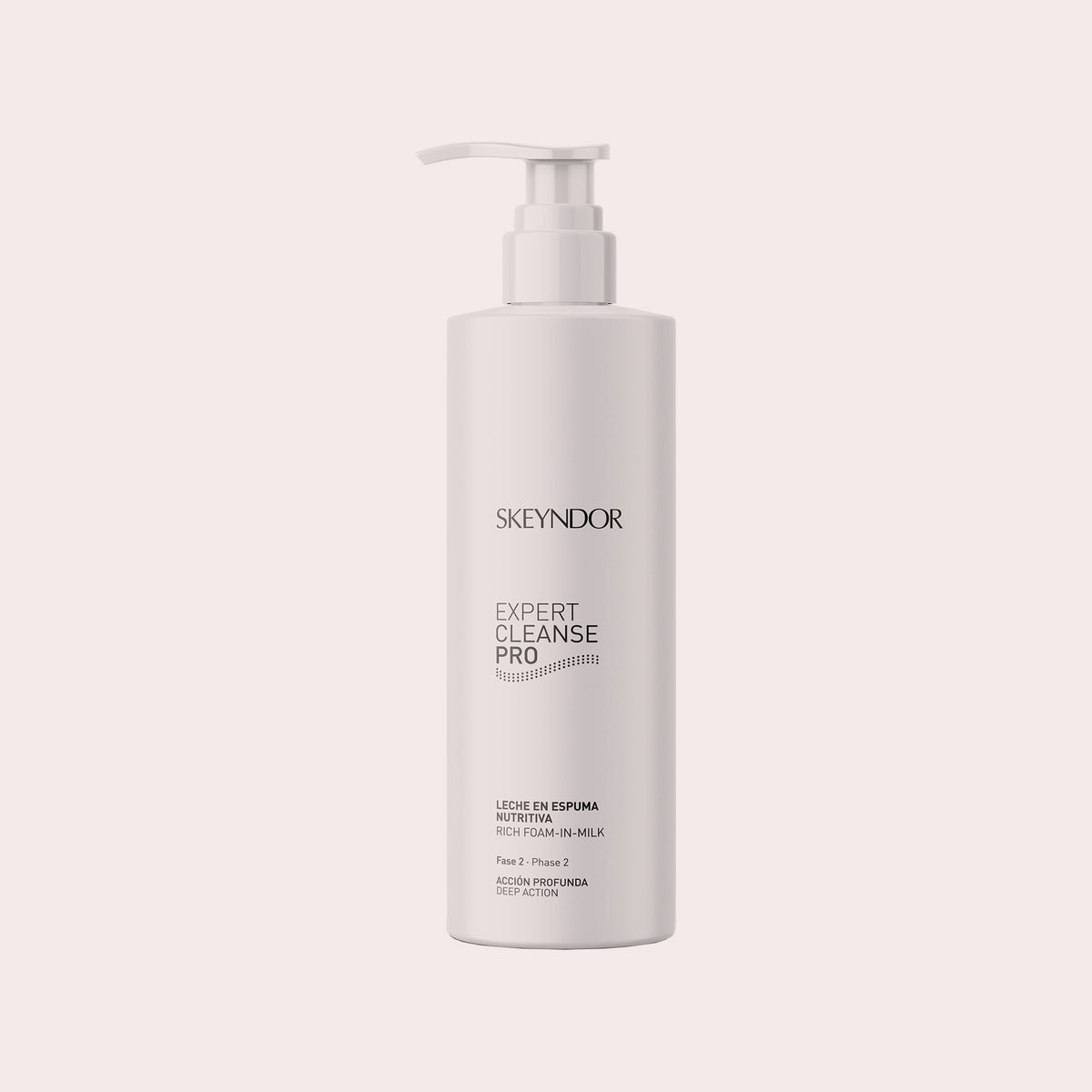 Skeyndor Expert Cleanse Pro Rich Foam-in-Milk, romige reiniger voor een droge huid
