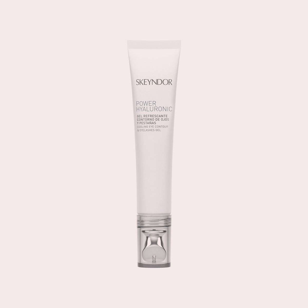 Skeyndor Power Hyaluronic Cooling Eye Contour & Eyelashes Gel, verkoelende oogcontourgel ook voor wimpers