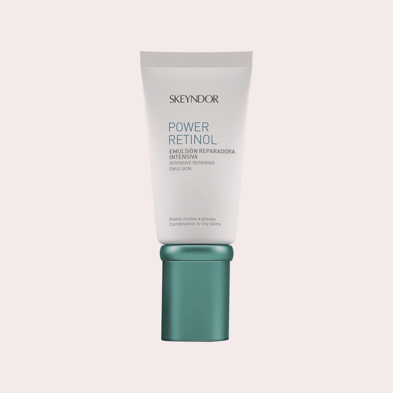 Skeyndor Power Retinol Intensive Repairing Emulsion, retinol emulsie vette huid