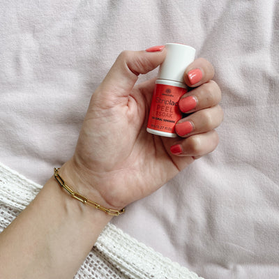 Alessandro Striplac Peel or Soak Gel Polish Coral Sunshine 130, product photo