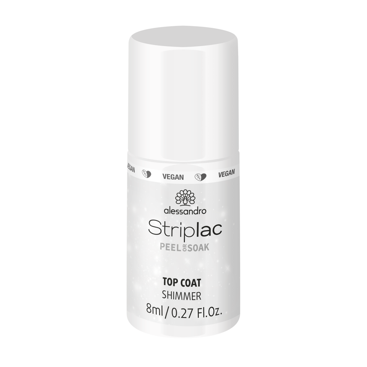 Alessandro | Striplac Peel or Soak Gellak - Couche de finition scintillante