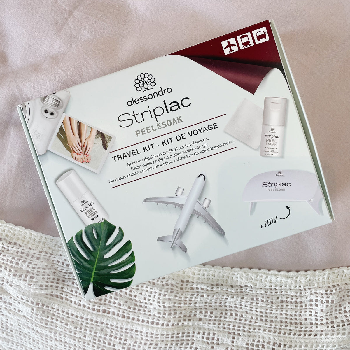 Alessandro | Striplac peel or soak gellak - Travel kit