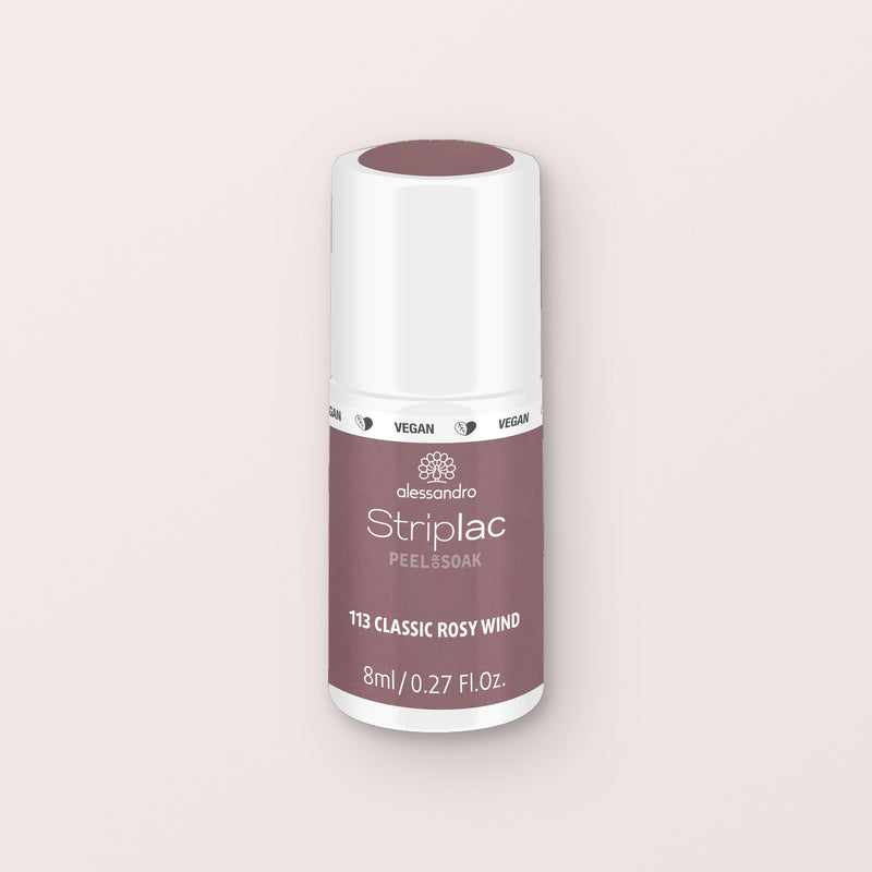 Alessandro Striplac Peel or Soak Gellak Classic Rosy Wind 113