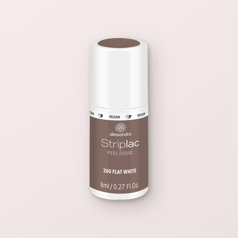 Alessandro Striplac Peel or Soak Gellak Flat White 200