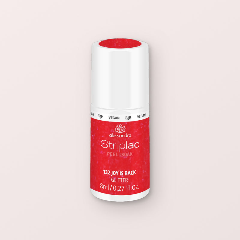 Alessandro Striplac Peel or Soak Gellak Joy Is Back glitter 132