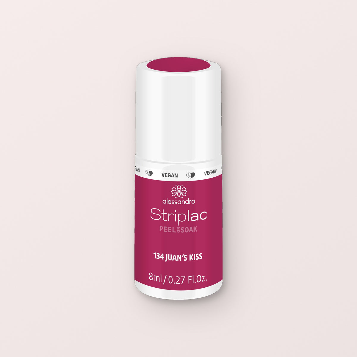 Alessandro Striplac Peel or Soak Gellak Juan's kiss 134