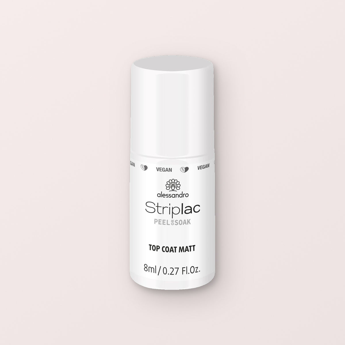 Alessandro Striplac Peel or Soak Gellak Top Coat Matt