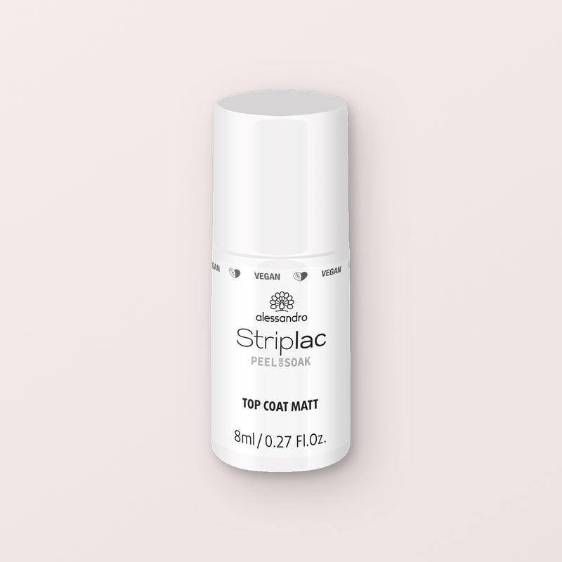Alessandro Striplac Peel or Soak Gellak Top Coat Matt