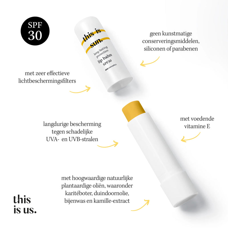 this is us. | this is sun - Lip balm SPF30