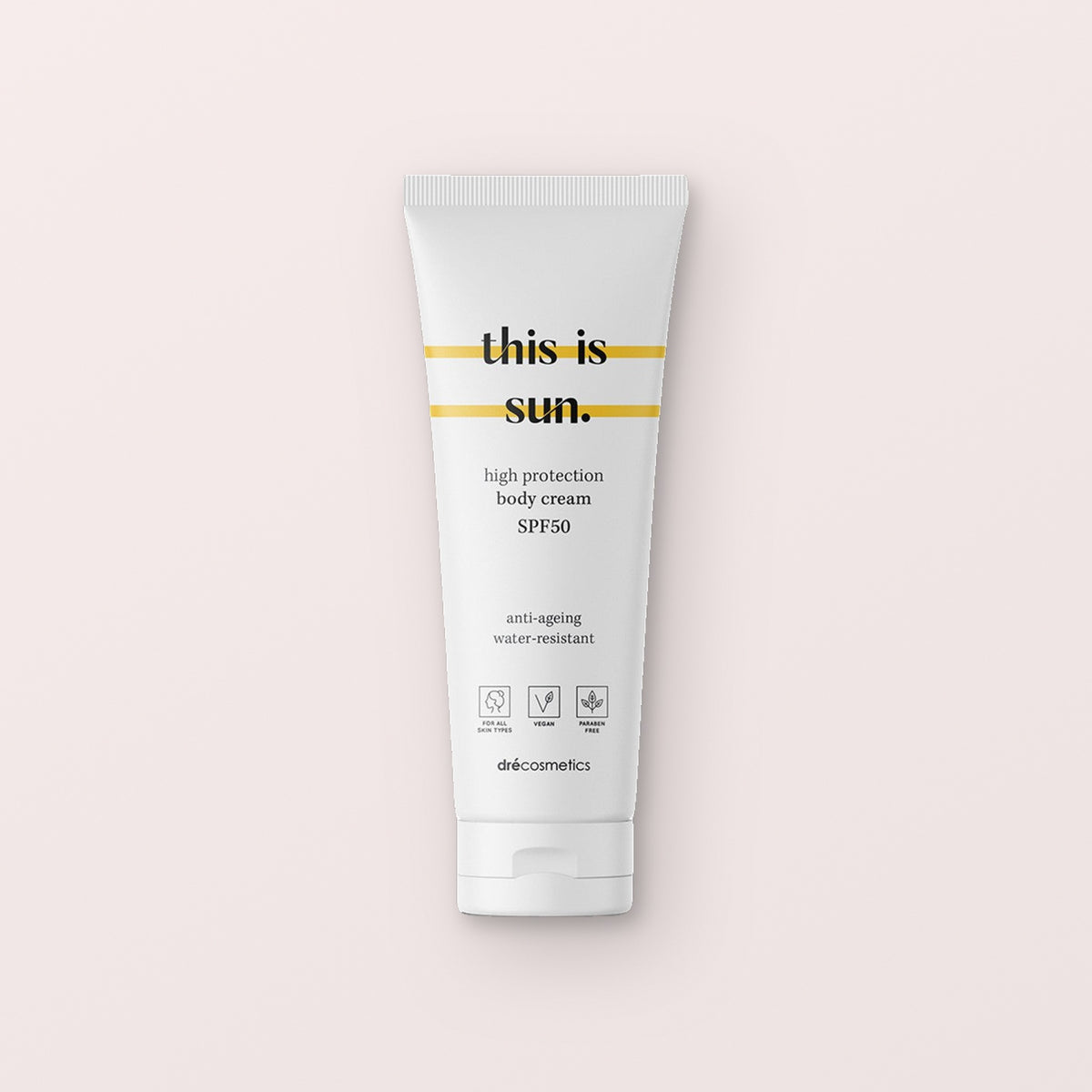 this is us. this is sun Body Cream SPF50