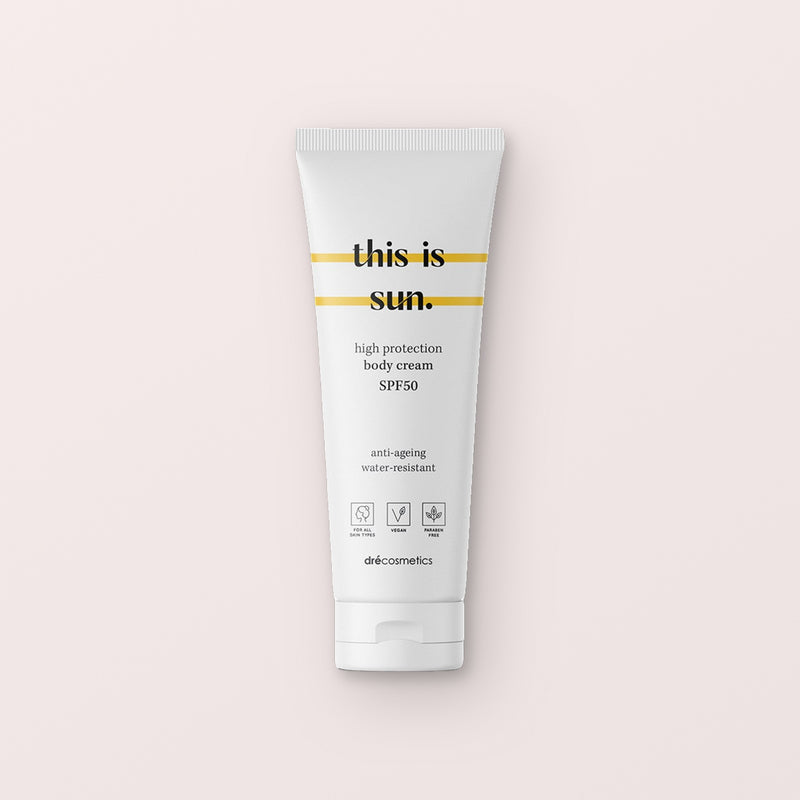 this is us. this is sun Body Cream SPF50