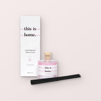 this is us. this is home Geurstokjes roze