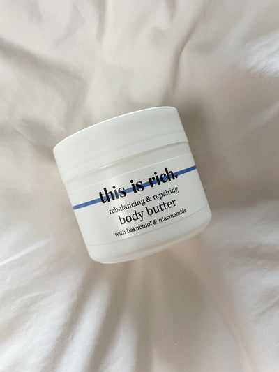 this is us this is rich body butter van dre cosmetics