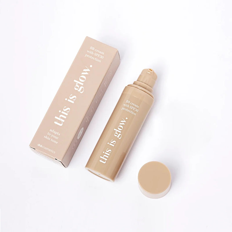 This is us this is glow BB cream SPF 30 protection 