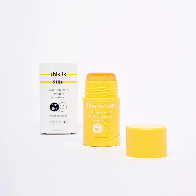 This is us this is sun invisible sun stick SPF 50 high protection 
