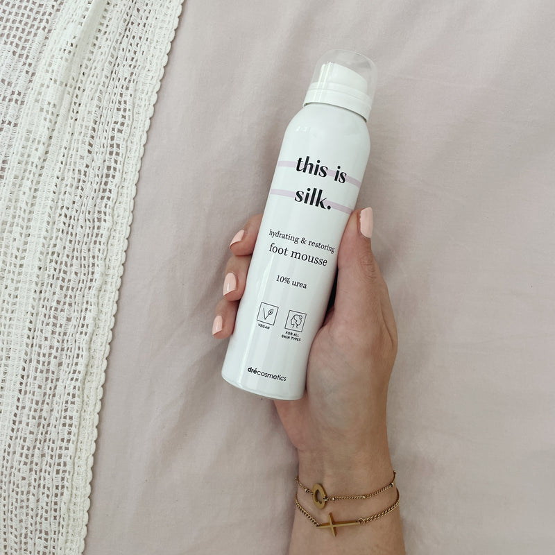 this is sun this is silk foot mousse