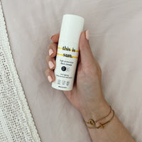 this is us this is sun face cream spf 50
