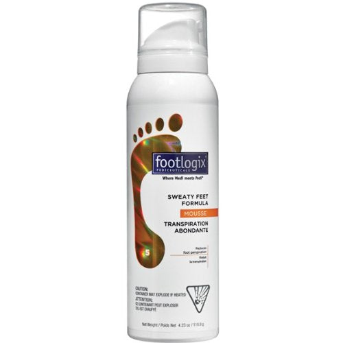 Sweaty Feet mousse van Footlogix voor droge, frisse voeten