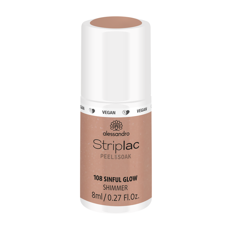 Alessandro | Striplac Peel or Soak Gellak - Sinful Glow 108