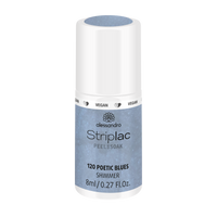 Alessandro | Striplac Peel or Soak Gellak - Poetic Blues shimmer 120