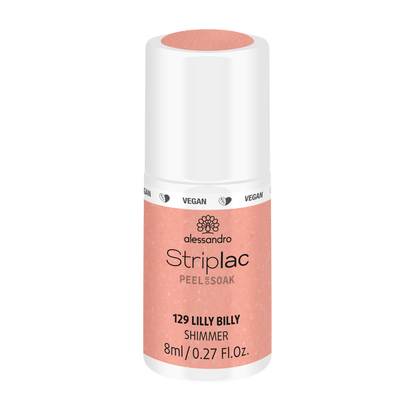 Alessandro | Striplac Peel or Soak Gellak - Lilly Billy Shimmer 129