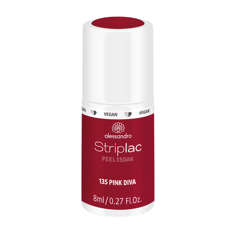 Alessandro | Vernis gel Striplac Peel or Soak - Pink Diva 135